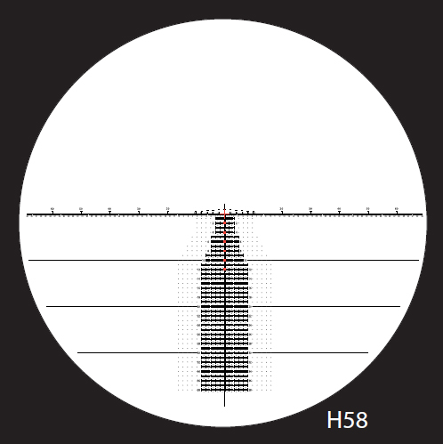 Nightforce Horus H58 Reticle