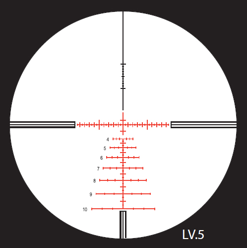 Nightforce LV.5 Reticle